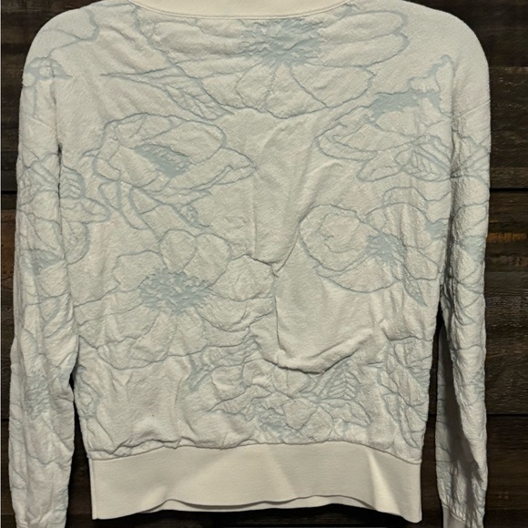 Club Monaco Cream and light blue Sweatshirt - Picture 3 of 3